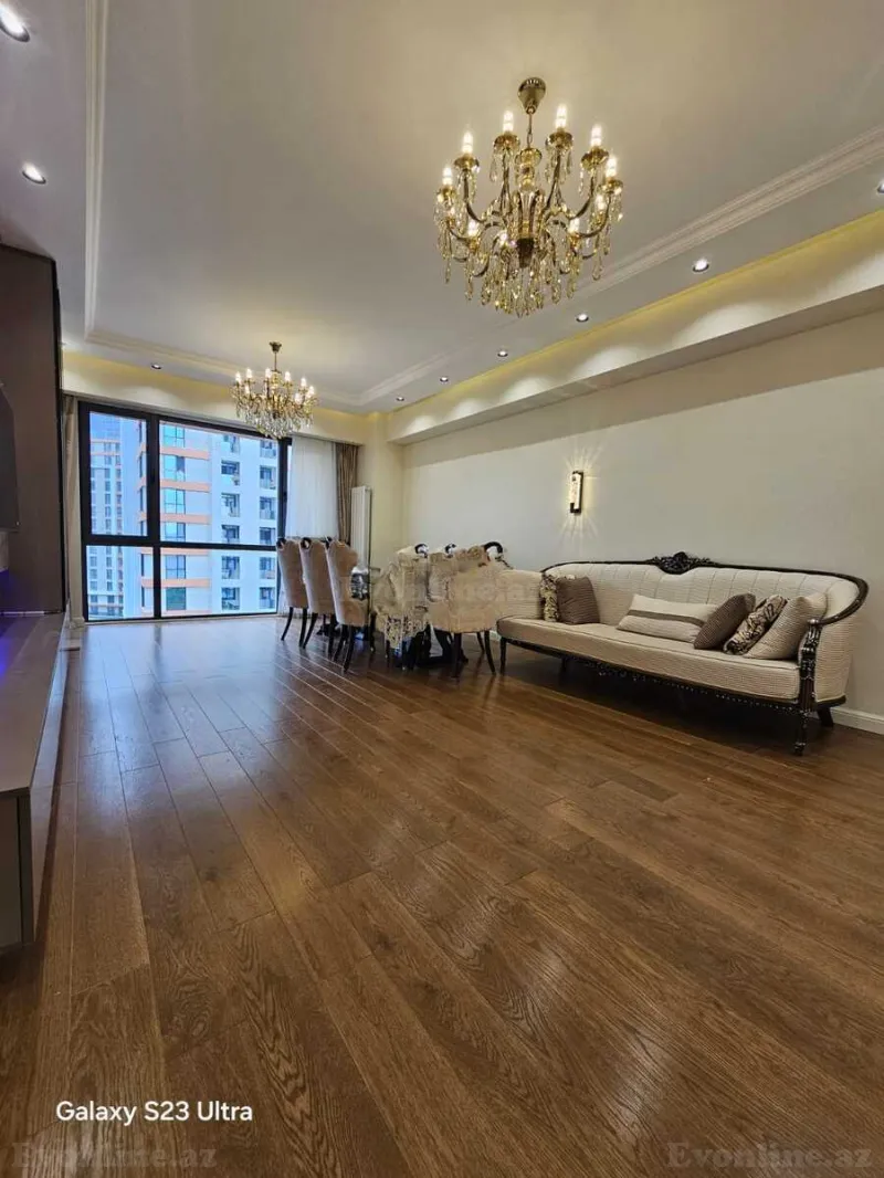 Satılır 4 otaqlı Mənzil Yeni tikili 121 m² Nəriman Nərimanov m. - şəkil 2