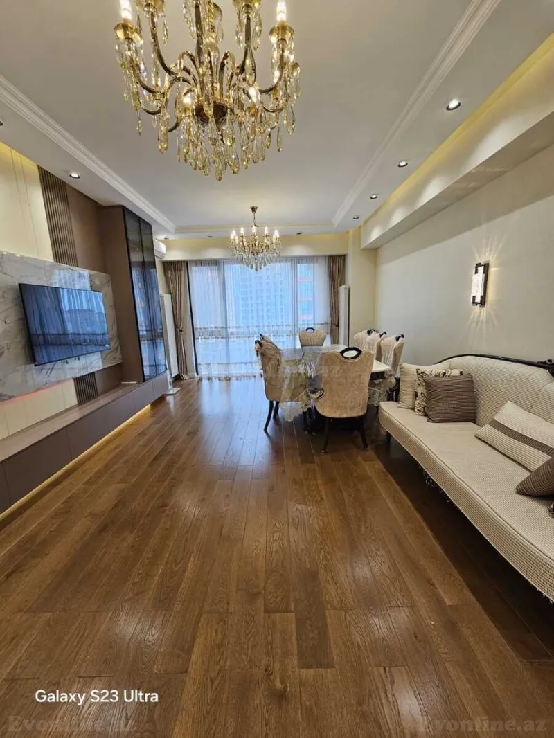Satılır 4 otaqlı Mənzil Yeni tikili 121 m² Nəriman Nərimanov m. - şəkil 3