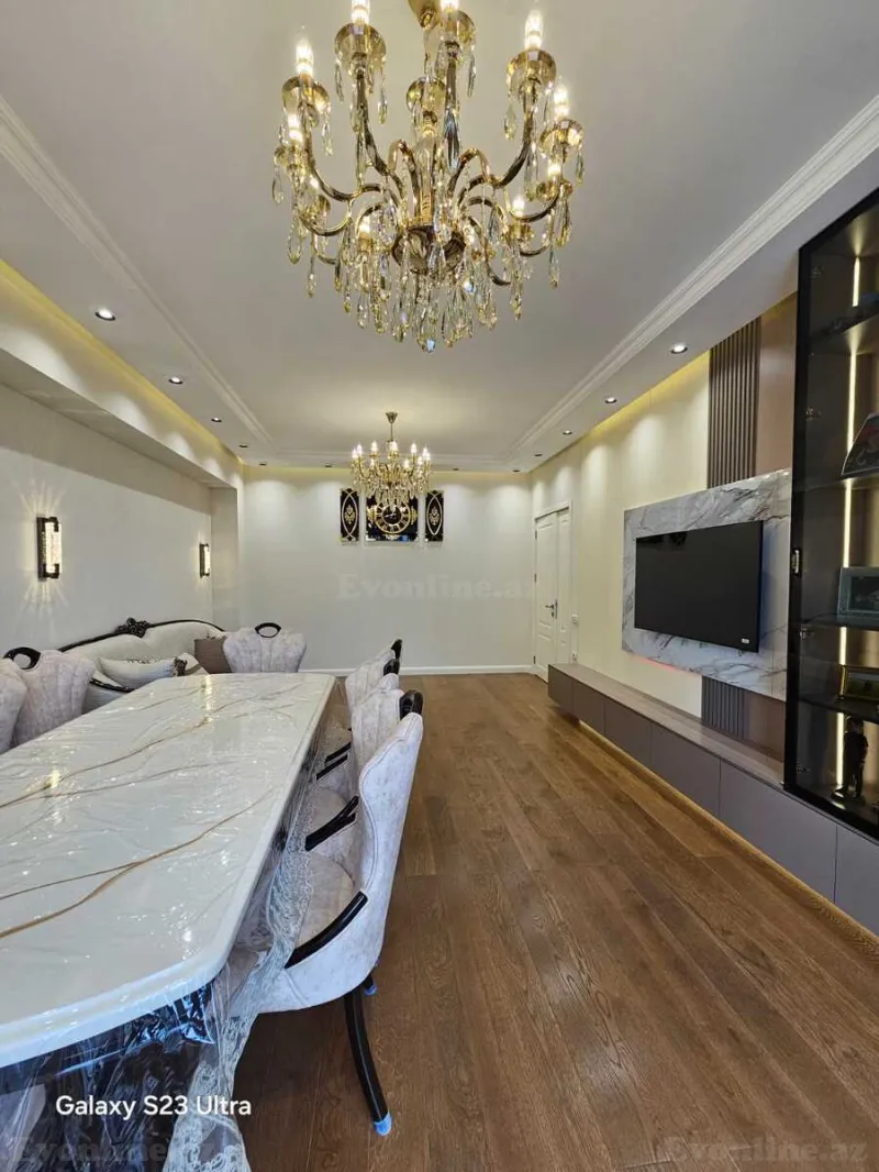 Satılır 4 otaqlı Mənzil Yeni tikili 121 m² Nəriman Nərimanov m. - şəkil 9