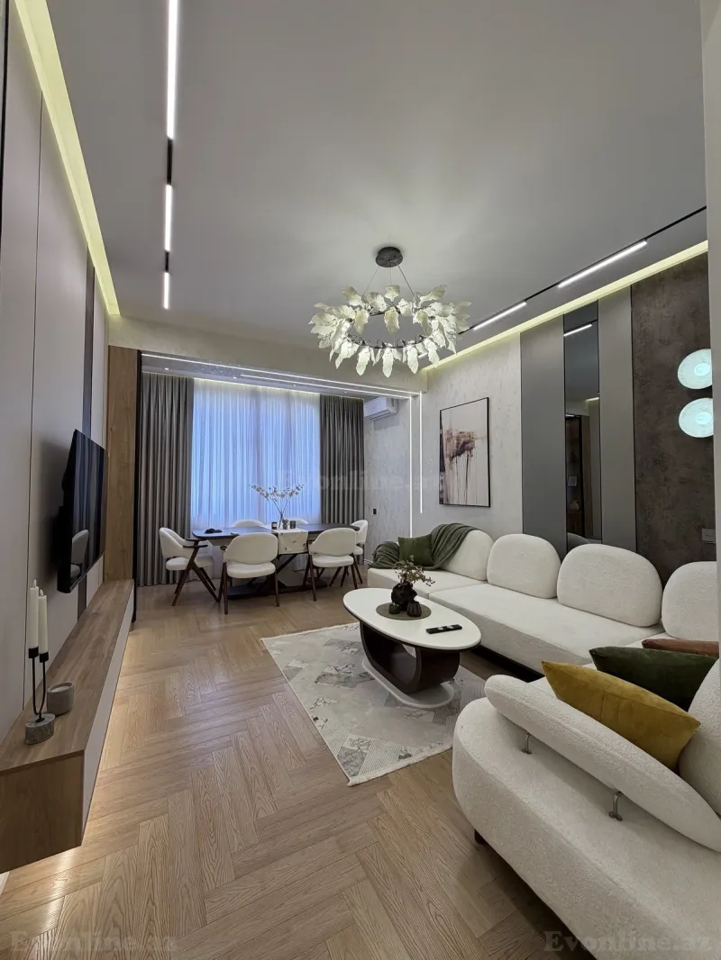 Satılır 3 otaqlı Mənzil Yeni tikili 120 m² Gənclik m. - şəkil 3
