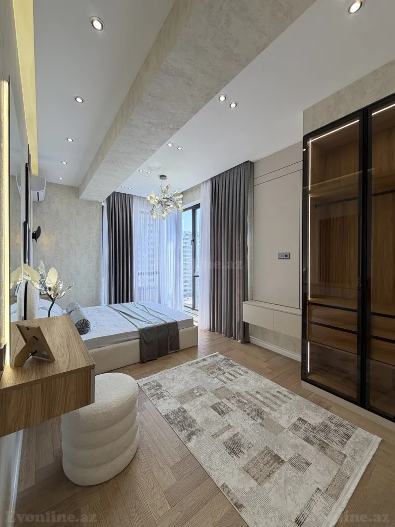 Satılır 3 otaqlı Mənzil Yeni tikili 120 m² Gənclik m. - şəkil 5