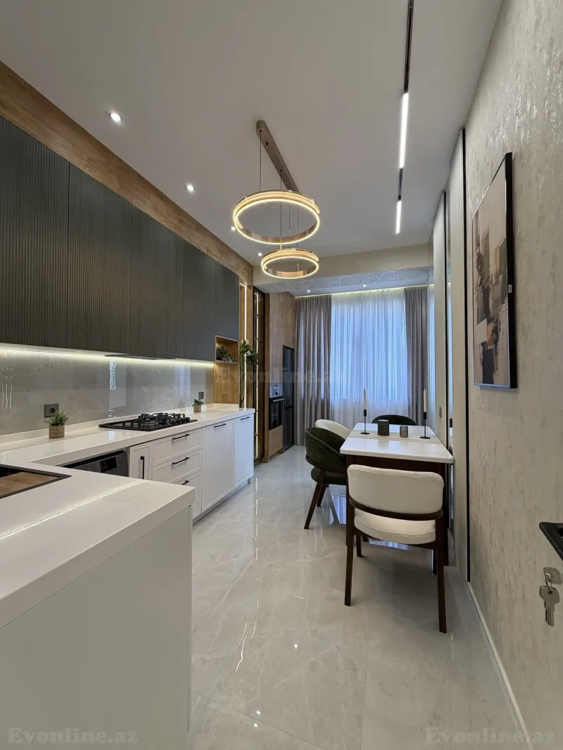 Satılır 3 otaqlı Mənzil Yeni tikili 120 m² Gənclik m. - şəkil 9