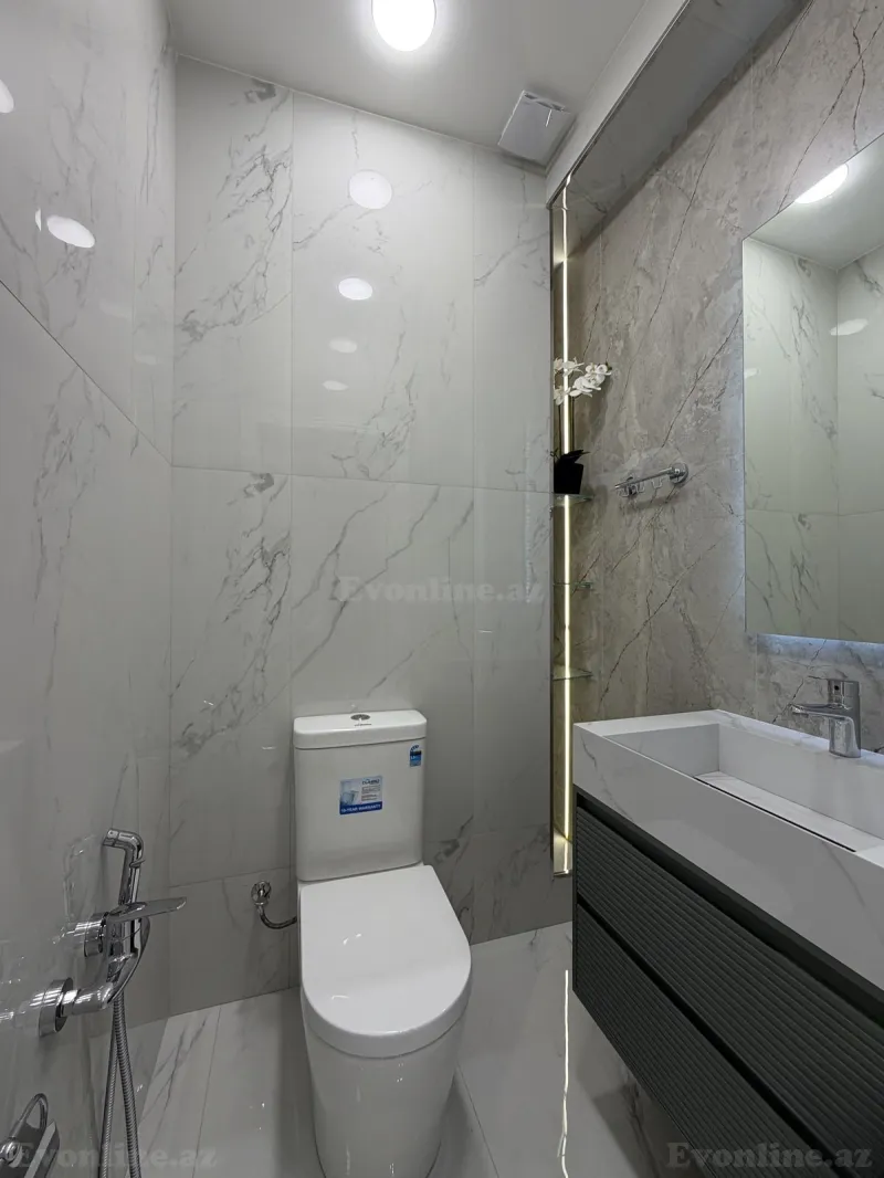 Satılır 3 otaqlı Mənzil Yeni tikili 120 m² Gənclik m. - şəkil 13