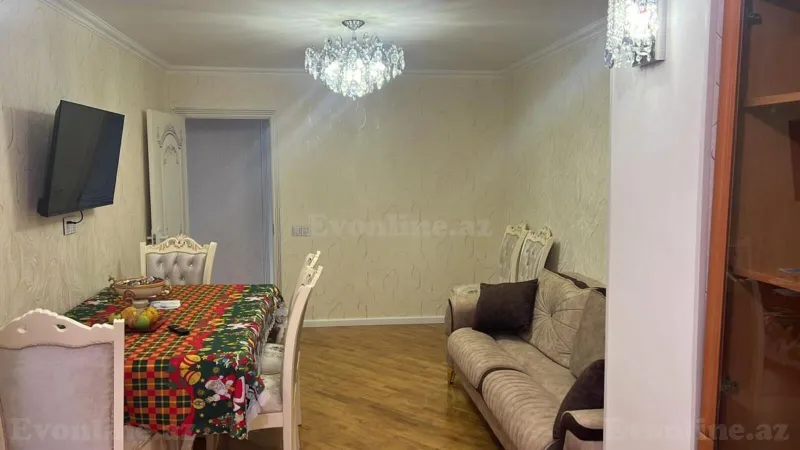 Satılır 2 otaqlı Mənzil Köhnə tikili 55 m² Elmlər Akademiyası m. - şəkil 2