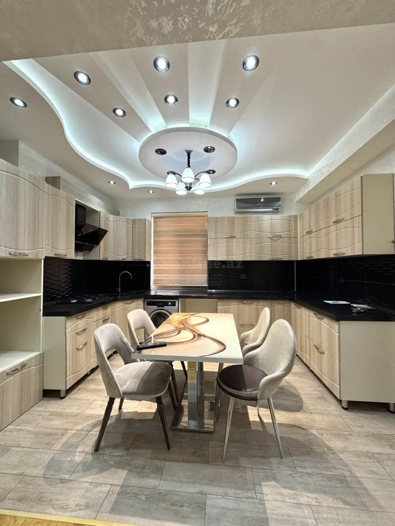 Kirayə verilir 3 otaqlı Mənzil Yeni tikili 110 m² Həzi Aslanov m. - şəkil 3