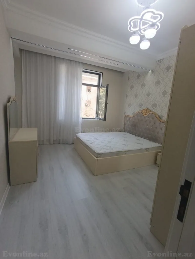 Kirayə verilir 2 otaqlı Mənzil Yeni tikili 57 m² Qara Qarayev m. - şəkil 2
