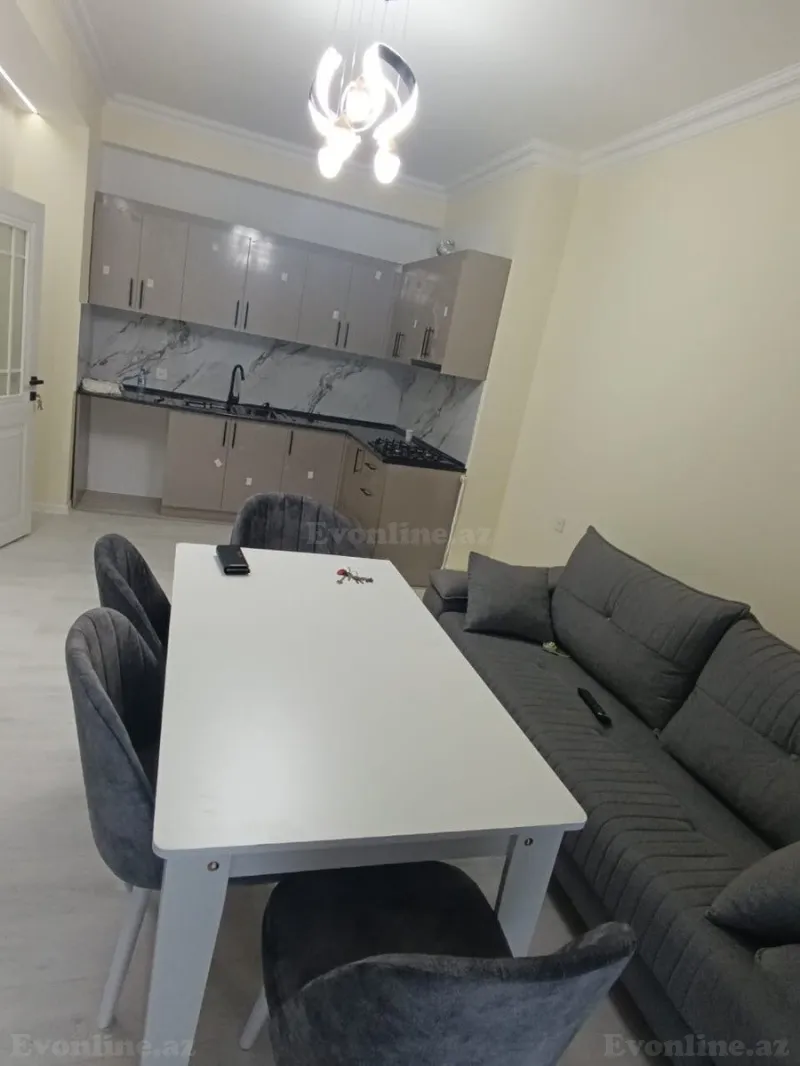 Kirayə verilir 2 otaqlı Mənzil Yeni tikili 57 m² Qara Qarayev m. - şəkil 5
