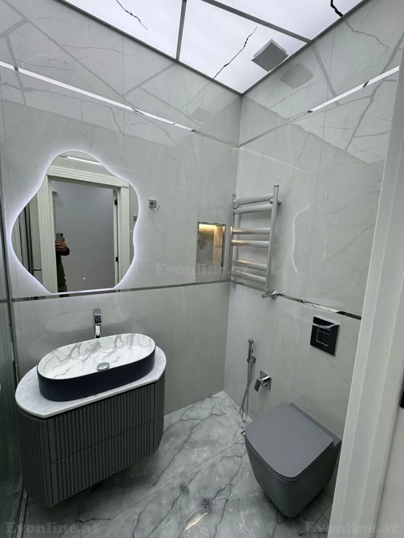 Satılır 3 otaqlı Mənzil Yeni tikili 96 m² Nəriman Nərimanov m. - şəkil 13
