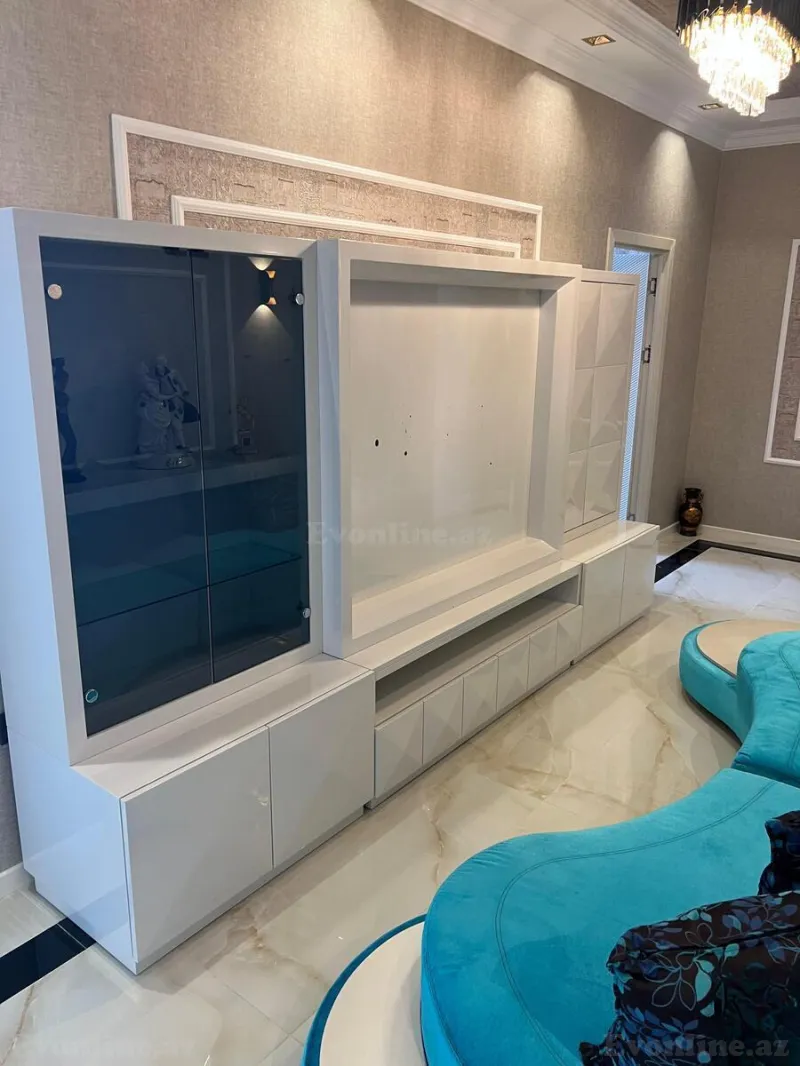 Kirayə verilir 3 otaqlı Mənzil Yeni tikili 85 m² 8 Noyabr m. - şəkil 2