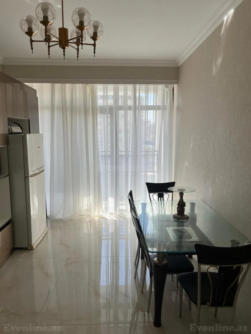 Kirayə verilir 3 otaqlı Mənzil Yeni tikili 85 m² 8 Noyabr m. - şəkil 5