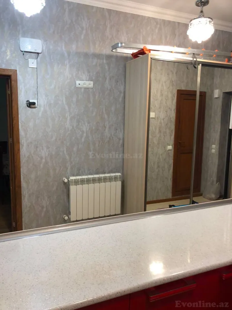 Kirayə verilir 3 otaqlı Mənzil Yeni tikili 90 m² Nərimanov r. - şəkil 2