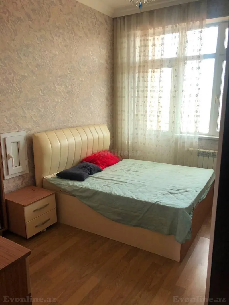 Kirayə verilir 3 otaqlı Mənzil Yeni tikili 90 m² Nərimanov r. - şəkil 10