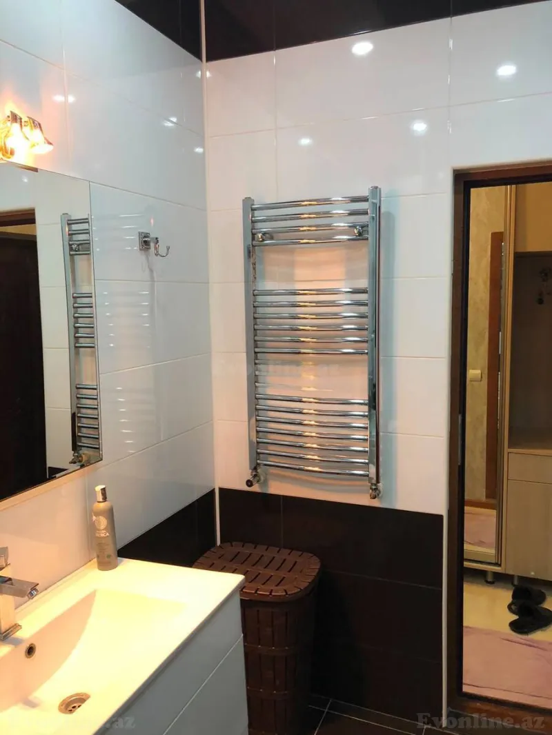 Kirayə verilir 3 otaqlı Mənzil Yeni tikili 90 m² Nərimanov r. - şəkil 14