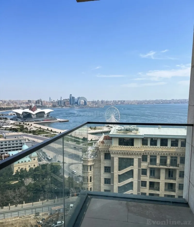 Satılır 3 otaqlı Mənzil Yeni tikili 150 m² Səbail r. - şəkil 3