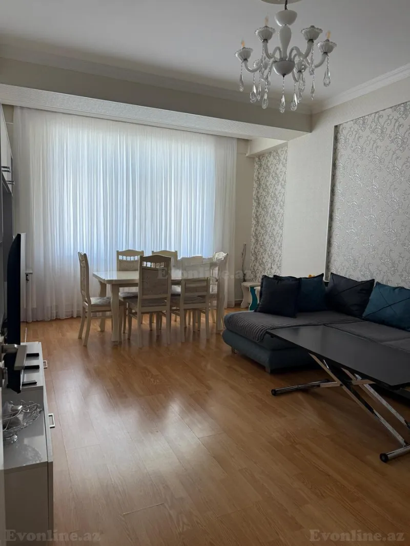 Kirayə verilir 2 otaqlı Mənzil Yeni tikili 70 m² Qara Qarayev m. - şəkil 3