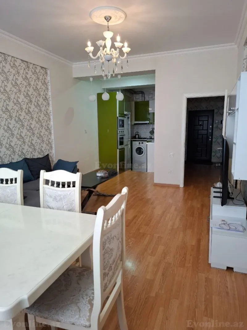 Kirayə verilir 2 otaqlı Mənzil Yeni tikili 70 m² Qara Qarayev m. - şəkil 6