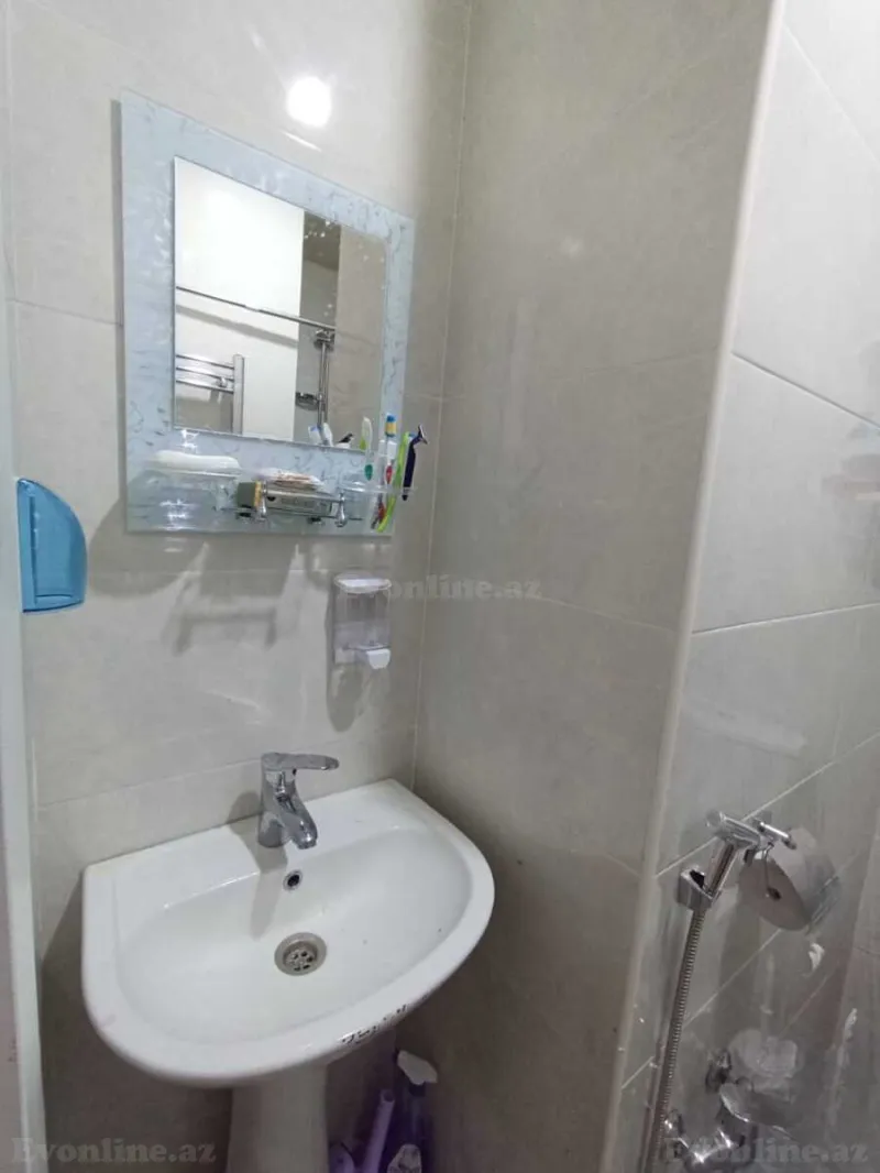 Kirayə verilir 2 otaqlı Mənzil Yeni tikili 40 m² Hövsan - şəkil 8