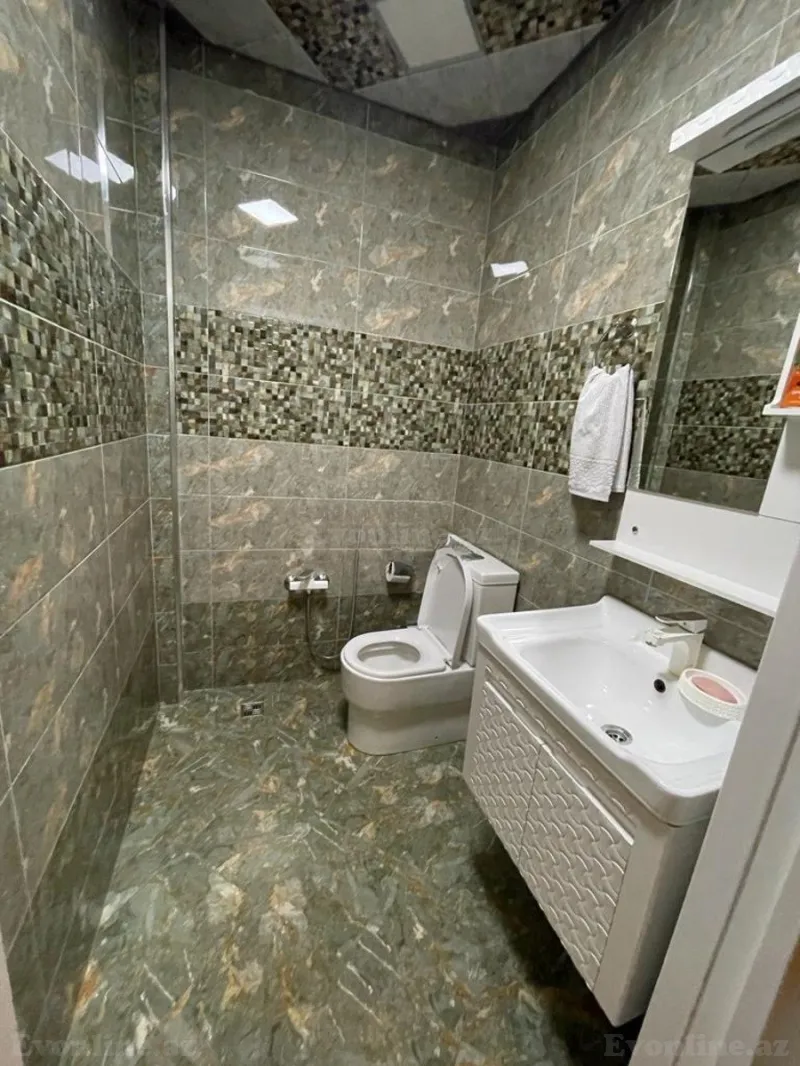 Kirayə verilir 3 otaqlı Mənzil Yeni tikili 130 m² Nəriman Nərimanov m. - şəkil 15