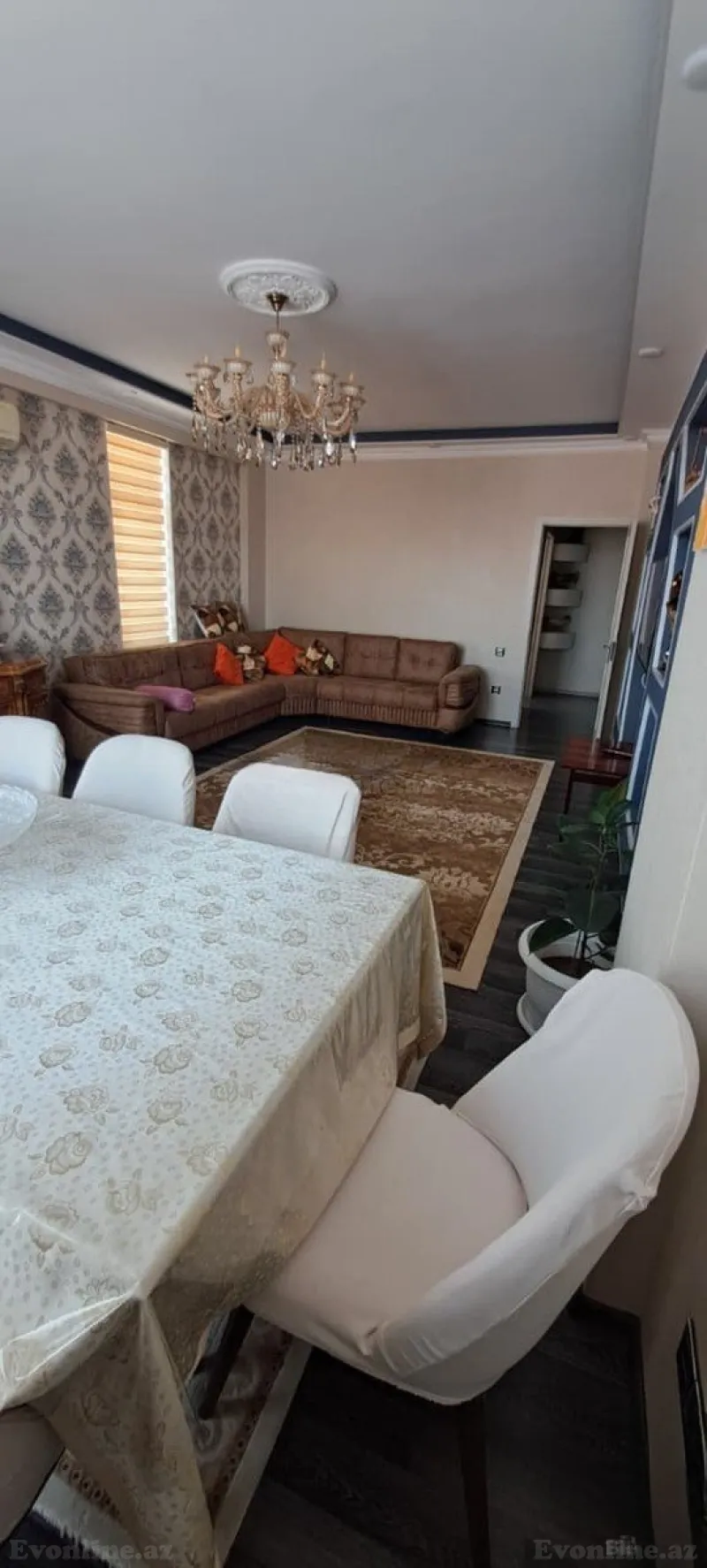 Satılır 3 otaqlı Mənzil Yeni tikili 119 m² Həzi Aslanov m. - şəkil 2