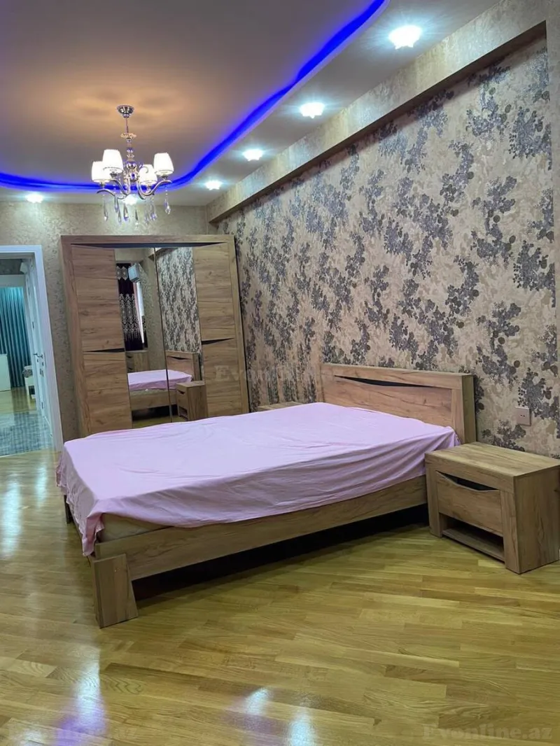 Kirayə verilir 3 otaqlı Mənzil Yeni tikili 140 m² İnşaatçılar m. - şəkil 8
