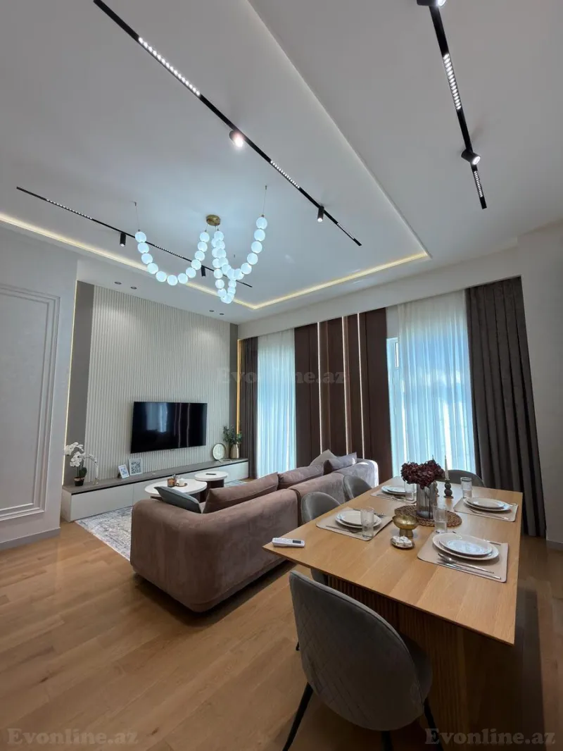 Kirayə verilir 3 otaqlı Mənzil Yeni tikili 98 m² Ağ şəhər - şəkil 2
