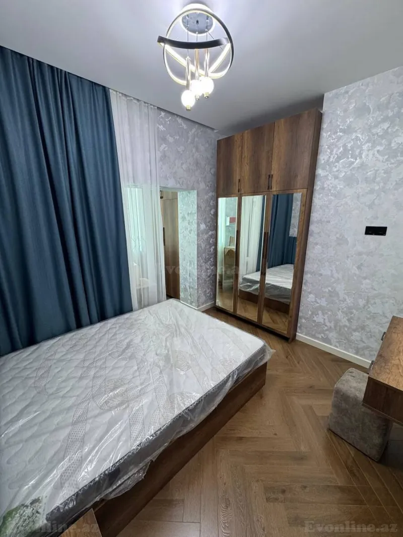 Kirayə verilir 2 otaqlı Mənzil Yeni tikili 70 m² Nəsimi r. - şəkil 4
