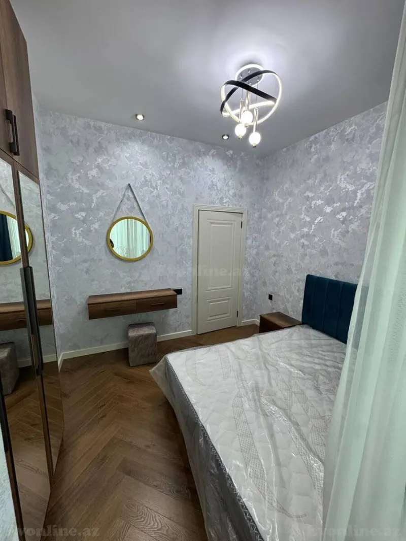 Kirayə verilir 2 otaqlı Mənzil Yeni tikili 70 m² Nəsimi r. - şəkil 5