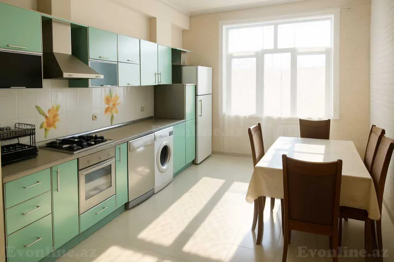 Kirayə verilir 3 otaqlı Mənzil Yeni tikili 105 m² 8 Noyabr m. - şəkil 8