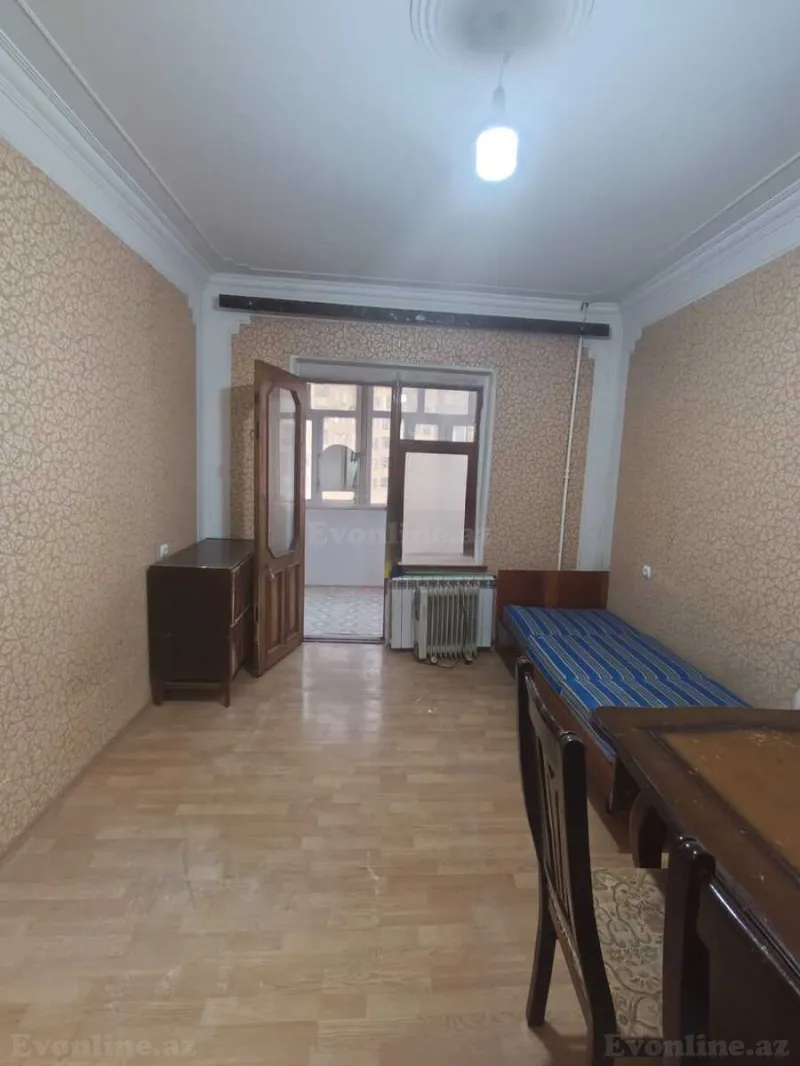 Kirayə verilir 2 otaqlı Mənzil Köhnə tikili 55 m² İnşaatçılar m. - şəkil 3