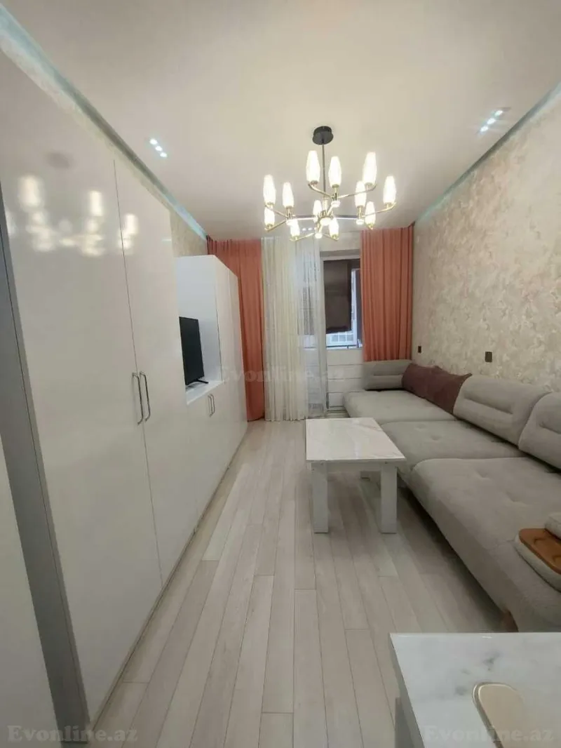 Kirayə verilir 1 otaqlı Mənzil Yeni tikili 40 m² 20 Yanvar m. - şəkil 17