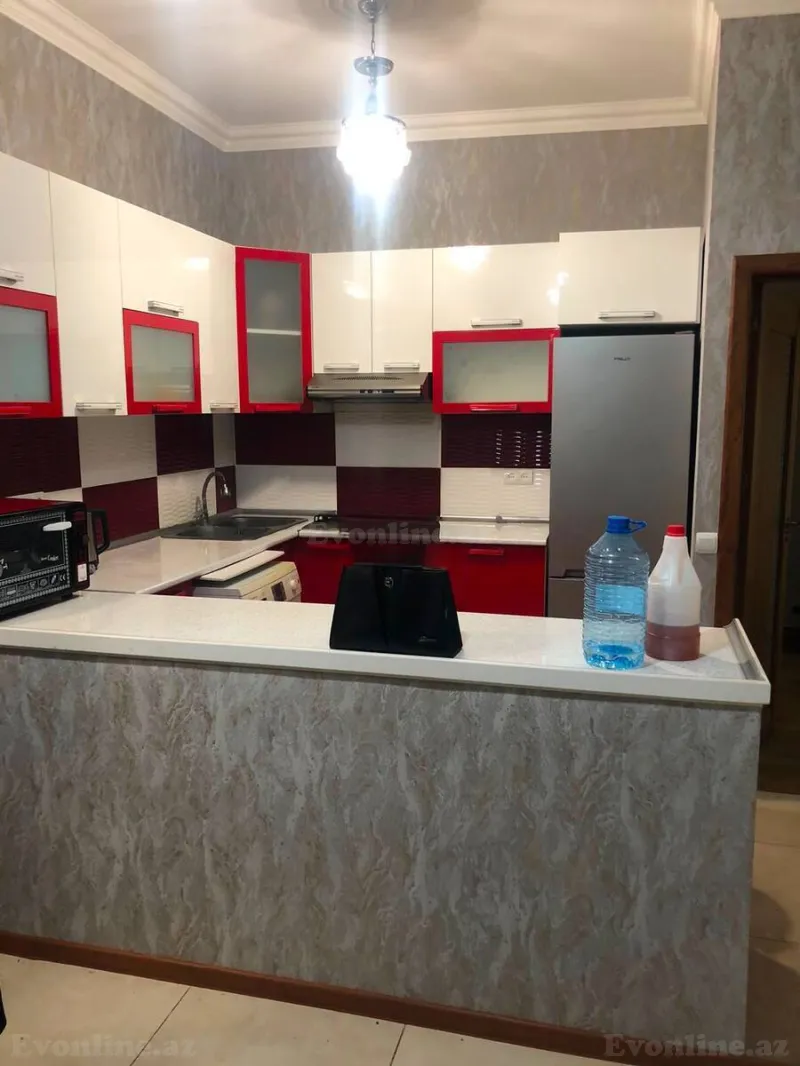 Kirayə verilir 3 otaqlı Mənzil Yeni tikili 90 m² Nərimanov r. - şəkil 7