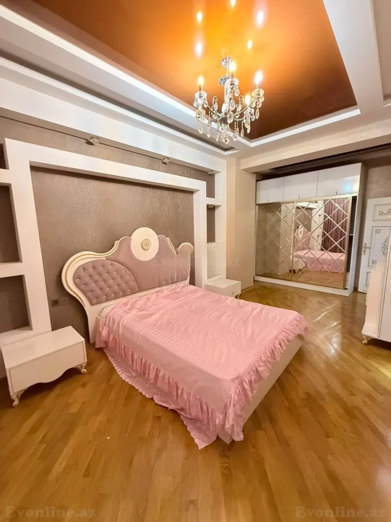 Kirayə verilir 3 otaqlı Mənzil Yeni tikili 110 m² Nəsimi r. - şəkil 2