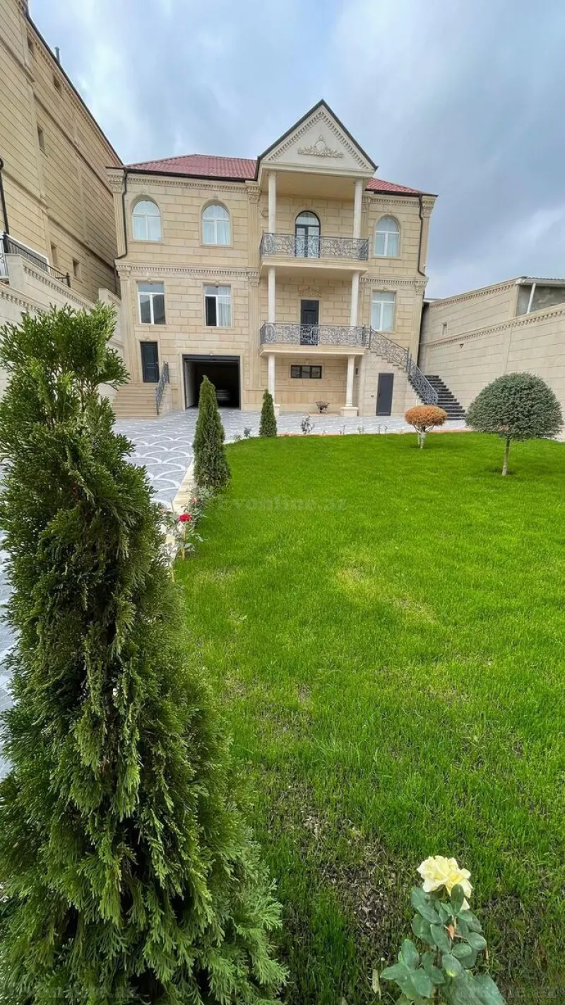 Satılır 8 otaqlı Həyət evi 450 m² Nəsimi m. - şəkil 2