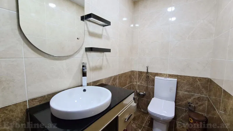 Kirayə verilir 2 otaqlı Mənzil Yeni tikili 90 m² Səbail r. - şəkil 9