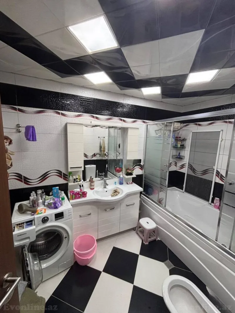 Satılır 3 otaqlı Mənzil Yeni tikili 105 m² Həzi Aslanov m. - şəkil 6