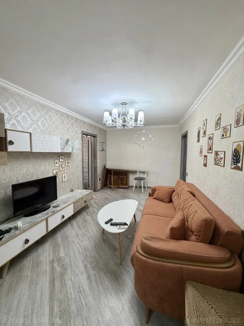 Kirayə verilir 2 otaqlı Mənzil Köhnə tikili 55 m² Elmlər Akademiyası m. - şəkil 2