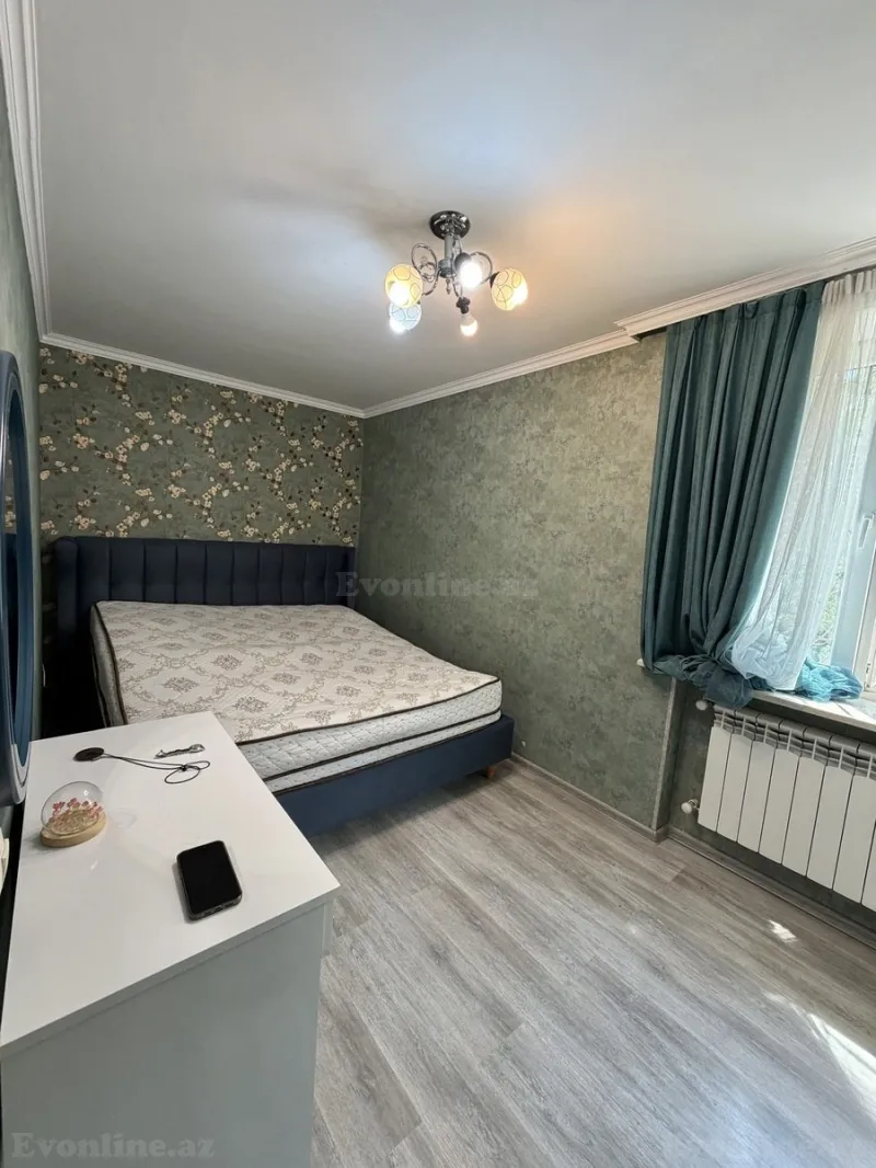 Kirayə verilir 2 otaqlı Mənzil Köhnə tikili 55 m² Elmlər Akademiyası m. - şəkil 4