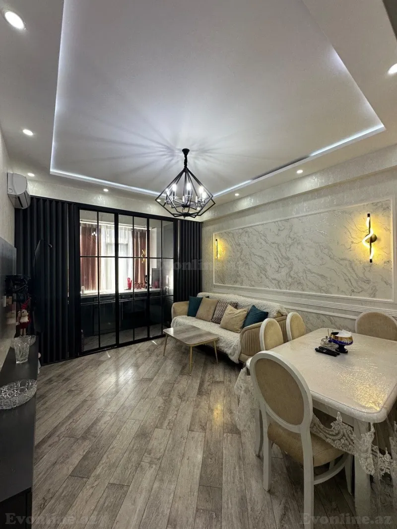 Satılır 2 otaqlı Mənzil Yeni tikili 52 m² Həzi Aslanov m. - şəkil 2