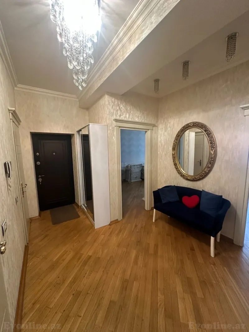 Kirayə verilir 3 otaqlı Mənzil Yeni tikili 120 m² 8 Noyabr m. - şəkil 5