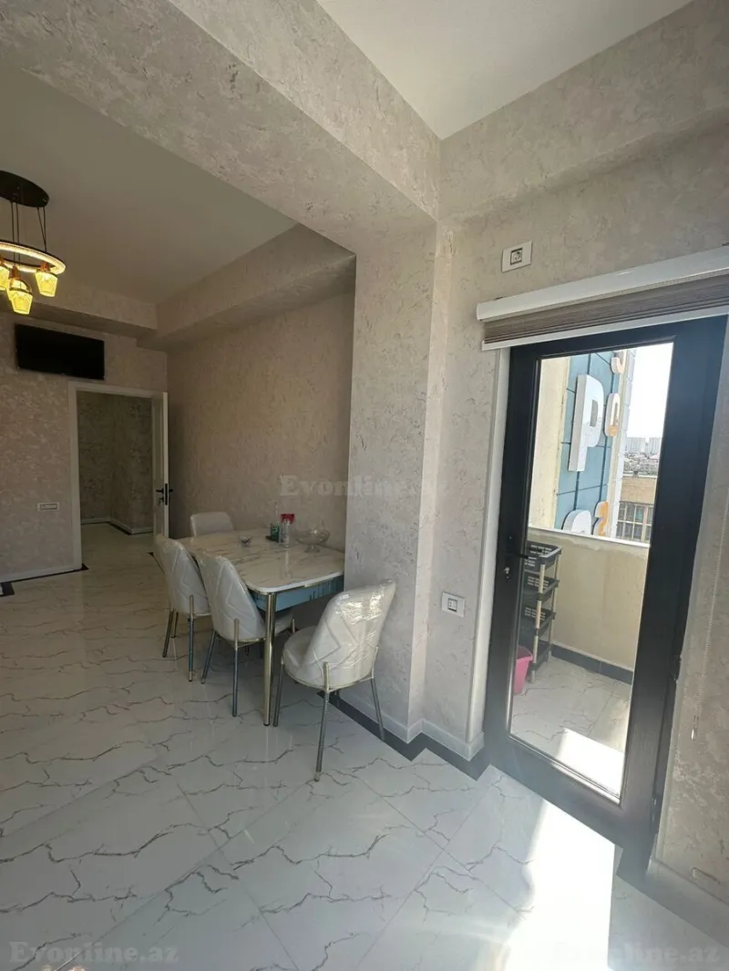 Kirayə verilir 2 otaqlı Mənzil Yeni tikili 75 m² 8 Noyabr m. - şəkil 10
