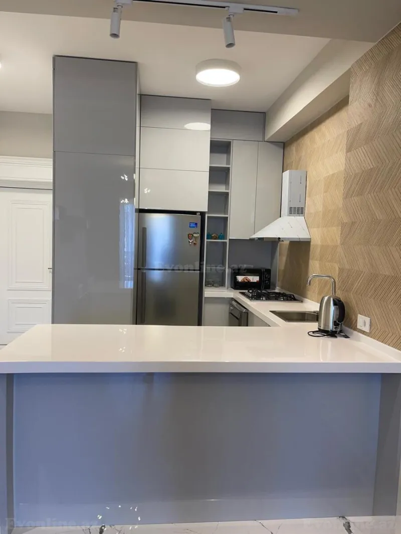Kirayə verilir 2 otaqlı Mənzil Yeni tikili 85 m² Xətai r. - şəkil 2