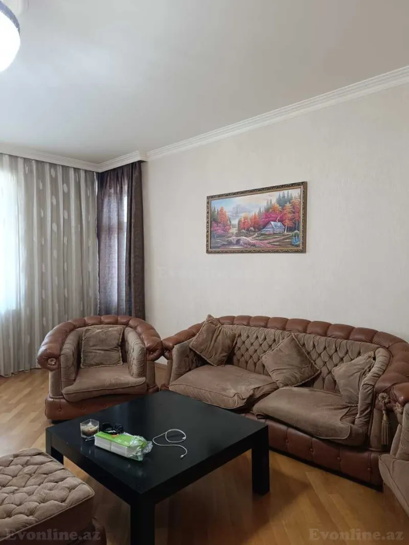 Kirayə verilir 3 otaqlı Mənzil Yeni tikili 140 m² 8 Noyabr m. - şəkil 17