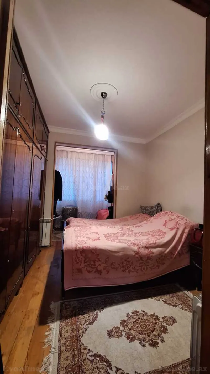 Satılır 3 otaqlı Mənzil Köhnə tikili 90 m² Nəsimi m. - şəkil 3