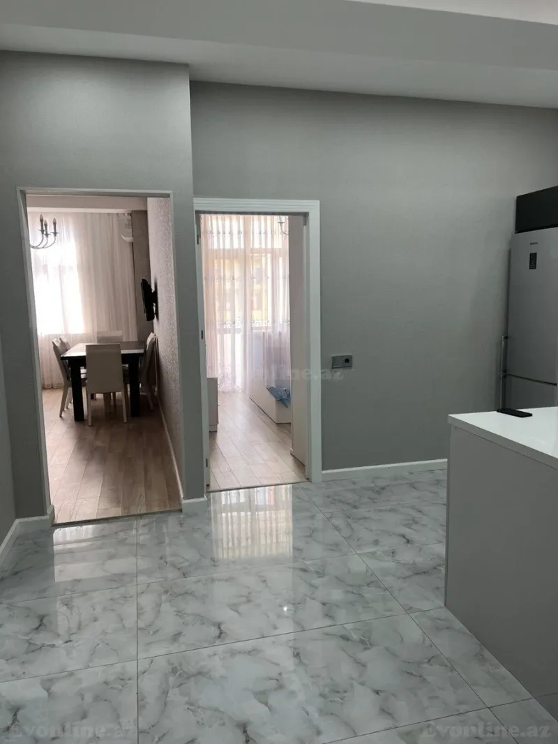 Kirayə verilir 2 otaqlı Mənzil Yeni tikili 65 m² Əhmədli m. - şəkil 15