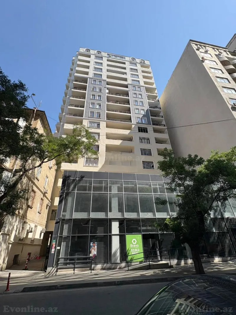 Satılır 3 otaqlı Mənzil Yeni tikili 90 m² Nərimanov r. - şəkil 2