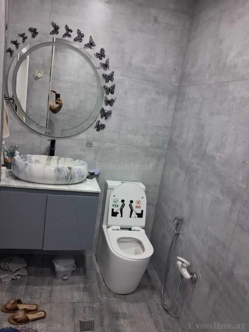 Satılır 3 otaqlı Mənzil Yeni tikili 90 m² Nərimanov r. - şəkil 10