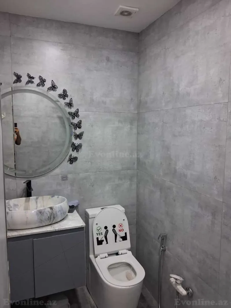Satılır 3 otaqlı Mənzil Yeni tikili 90 m² Nərimanov r. - şəkil 16