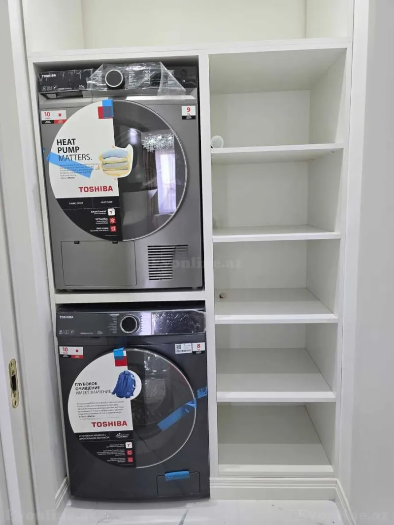 Satılır 2 otaqlı Mənzil Yeni tikili 85 m² Həzi Aslanov m. - şəkil 13
