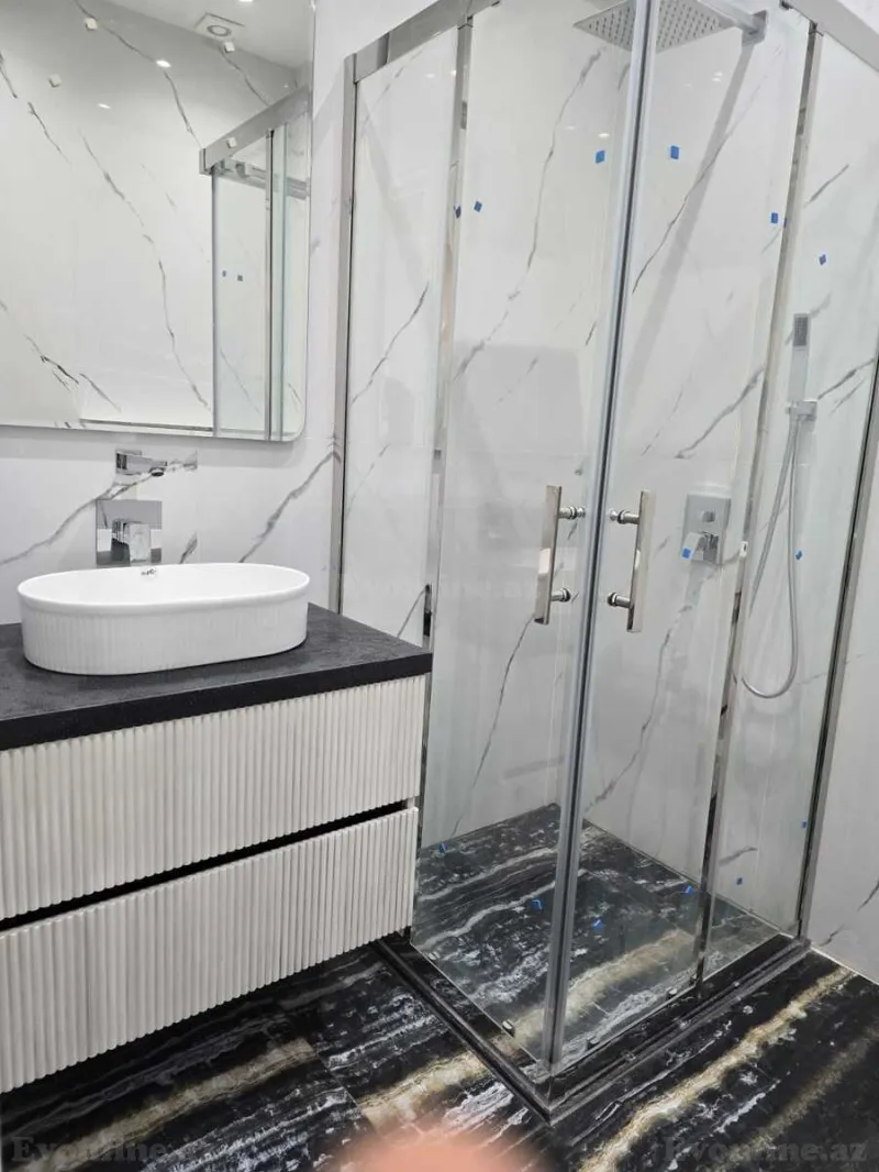 Satılır 2 otaqlı Mənzil Yeni tikili 85 m² Həzi Aslanov m. - şəkil 14