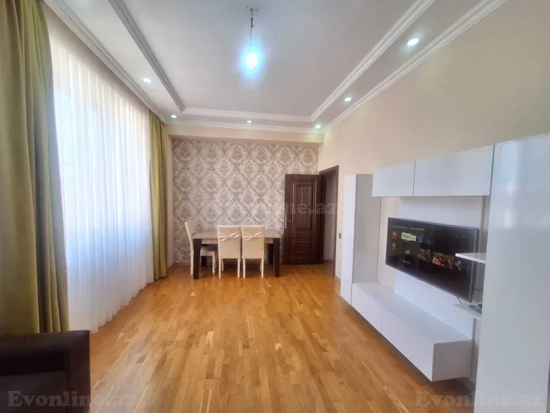 Kirayə verilir 2 otaqlı Mənzil Yeni tikili 70 m² Qara Qarayev m. - şəkil 2